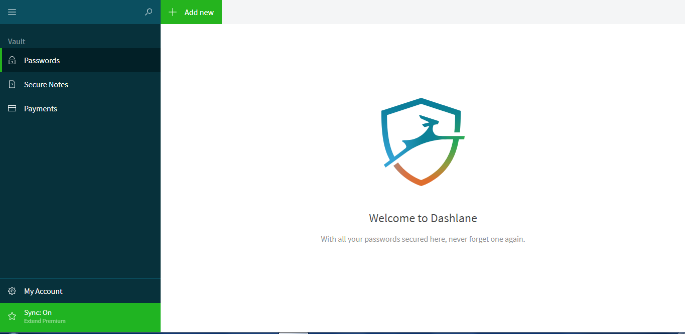 log into dashlane