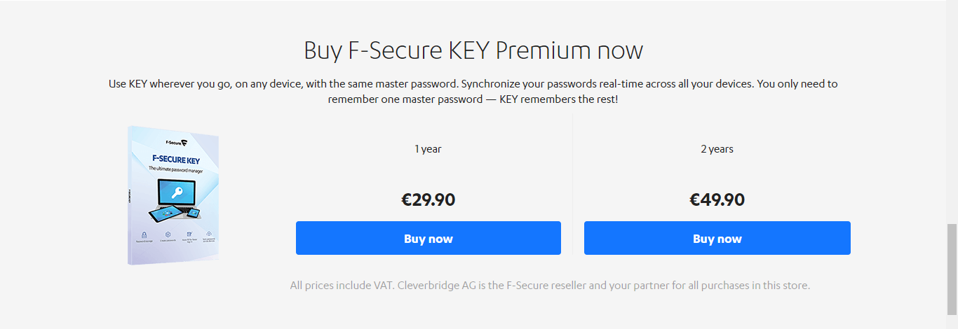 f secure key