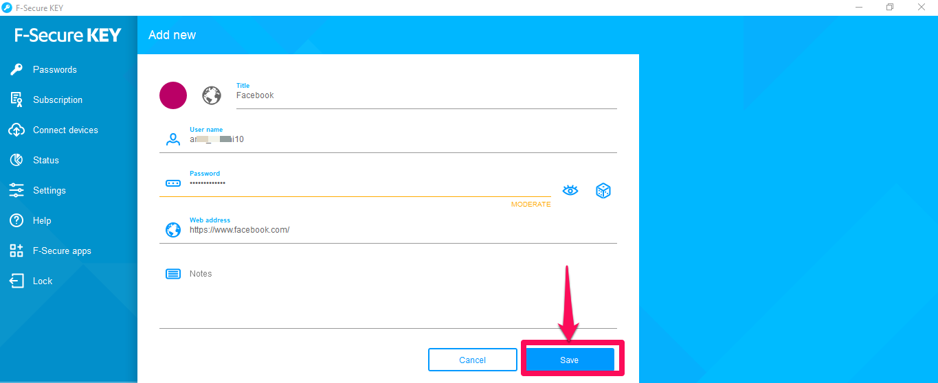 f secure login