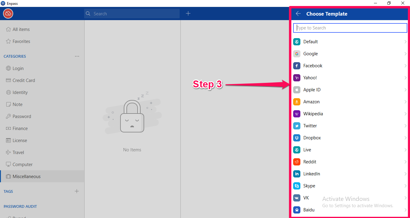 enpass interface1