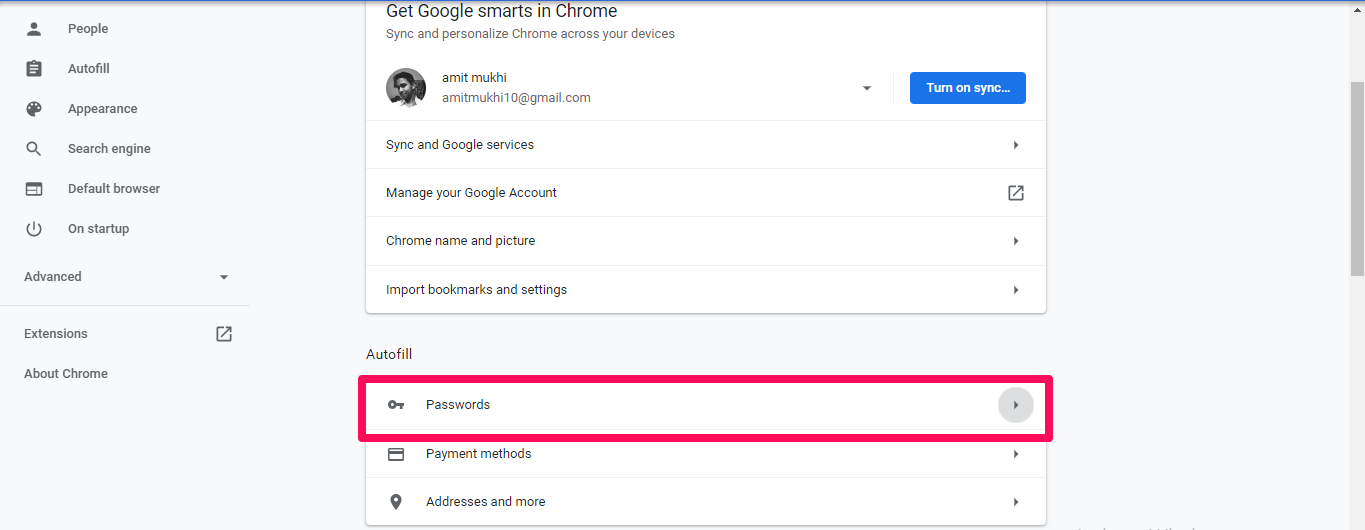 how to turn off google chrome login