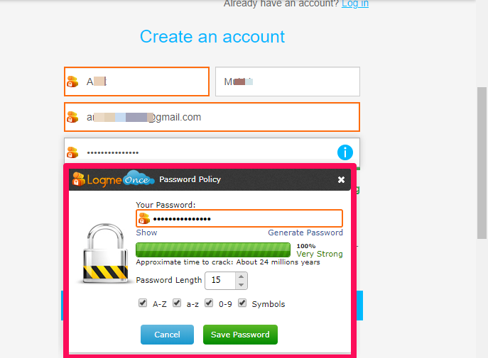 logmeonce password generator2